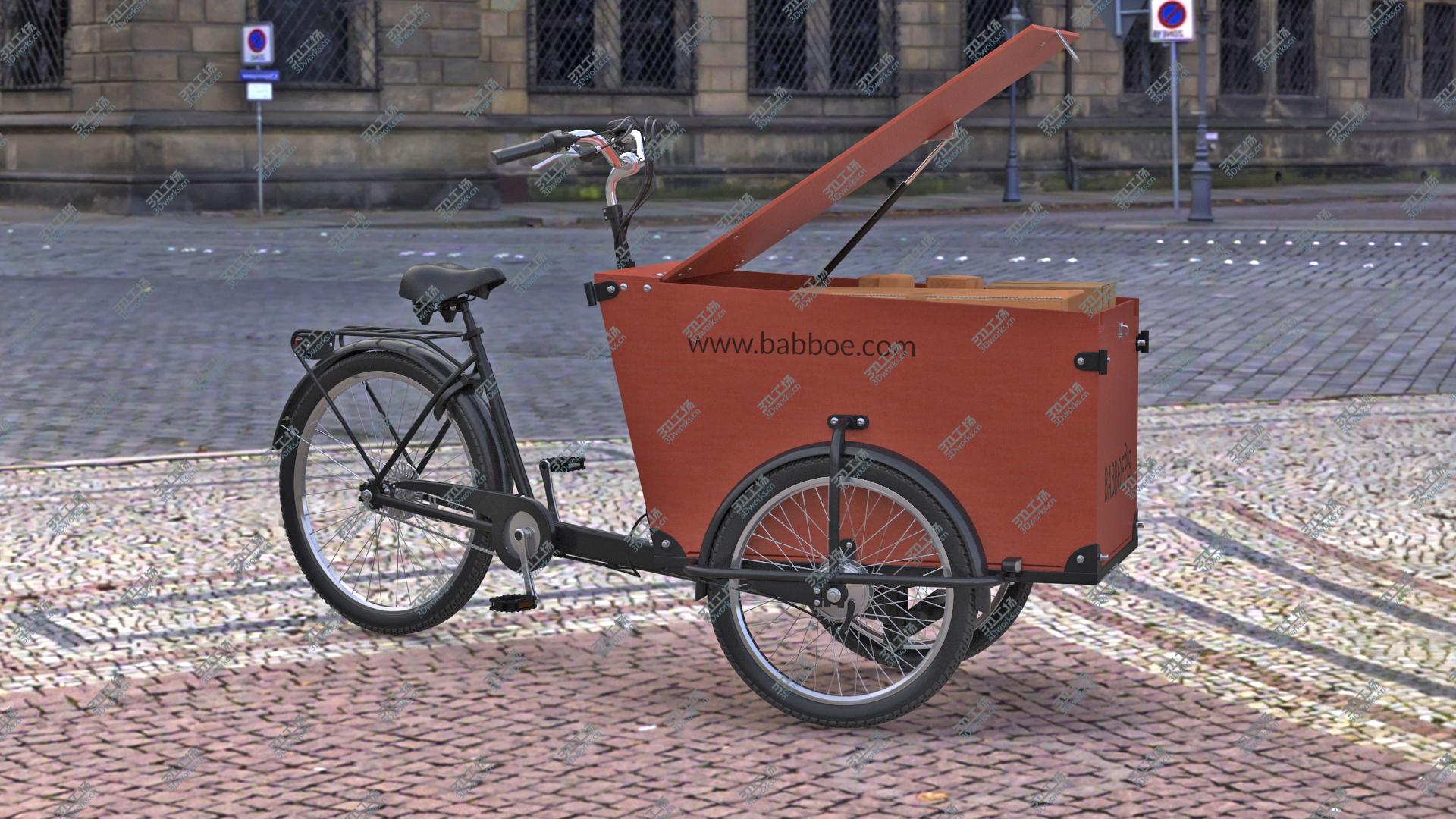 images/goods_img/2021040164/3D Babboe Transporter Cargo Bike Rigged/4.jpg
